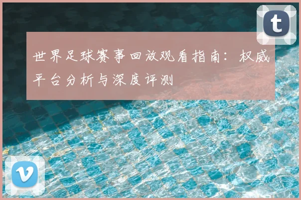 世界足球赛事回放观看指南:权威平台分析与深度评测