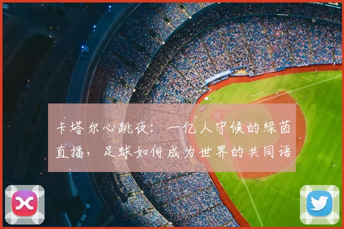 卡塔尔心跳夜:一亿人守候的绿茵直播,足球如何成为世界的共同语言